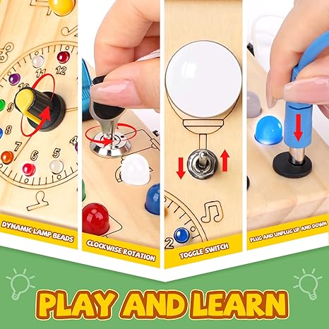 BrightPlay LED Busy Board