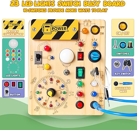 BrightPlay LED Busy Board