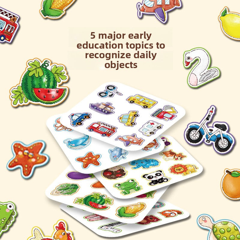 Two-in-one reversible pages of the water painting book